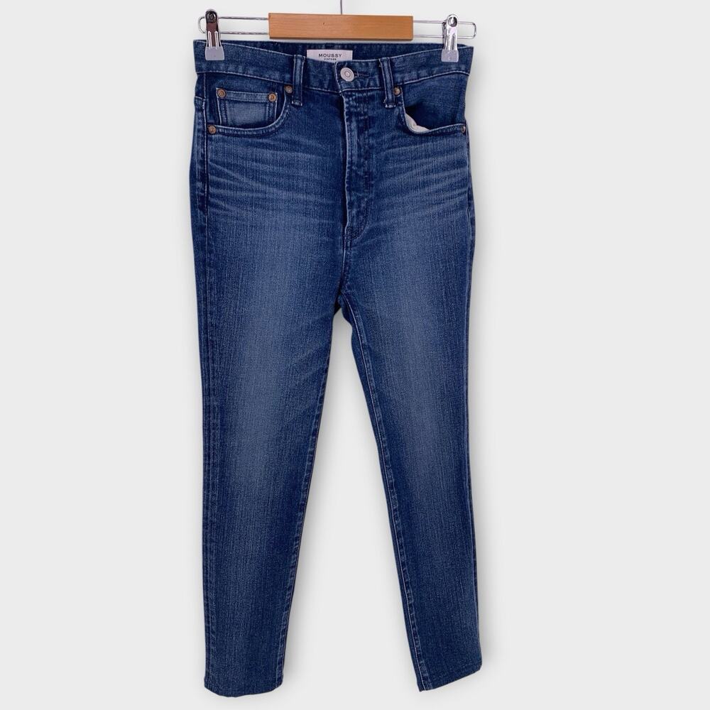 Moussy Vintage Skinny Ankle Jeans Made in Japan 26